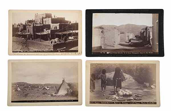 Appraisal: D B Chase Boudoir Photographs of the Southwest Lot of