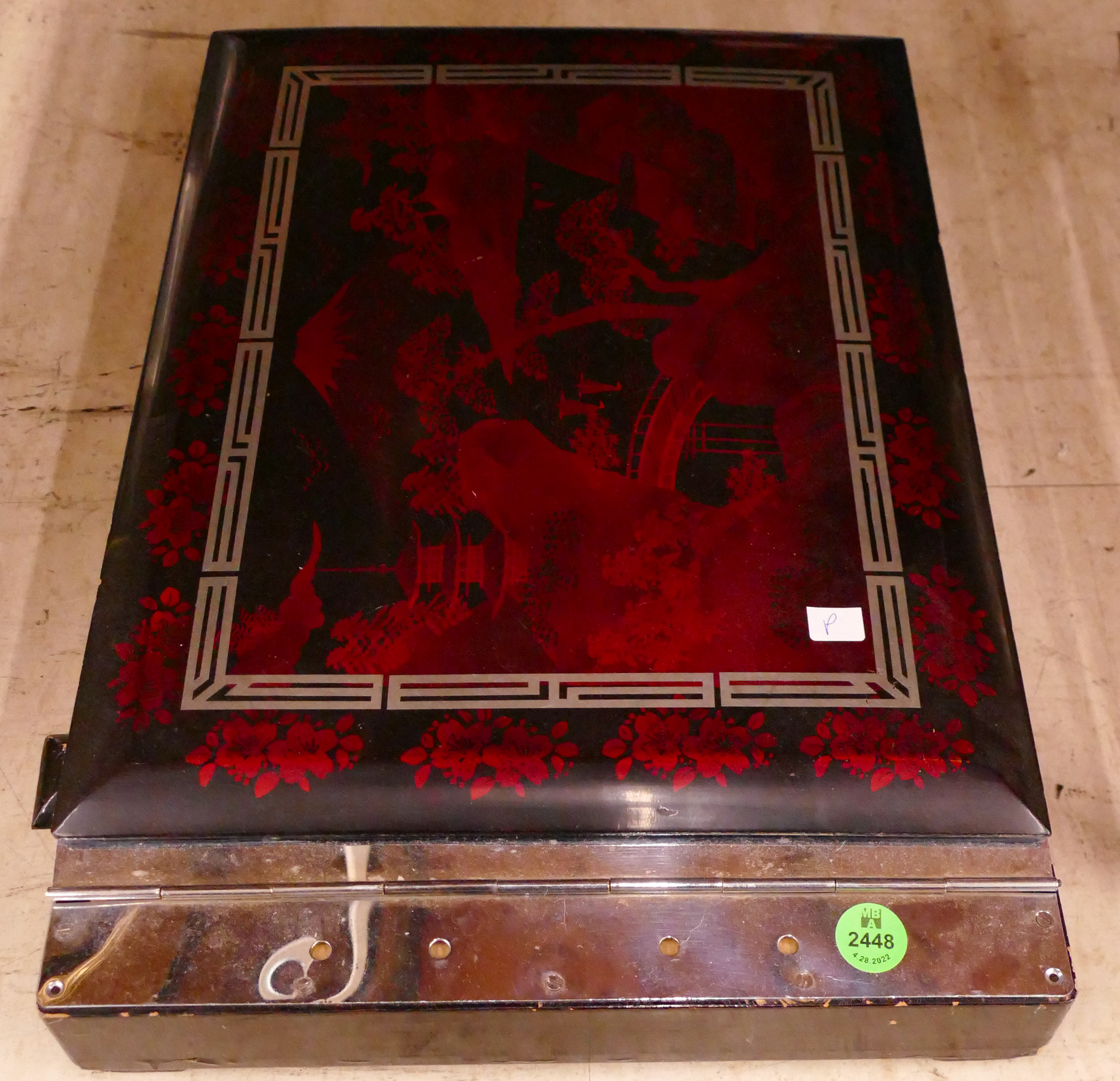 Appraisal: Vintage Japanese Lacquered Photo Album- ''