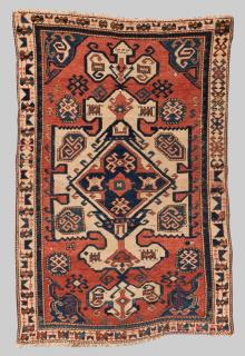 Appraisal: KAZAK RUG KAZAK RUG Caucasus dated AH ft in x