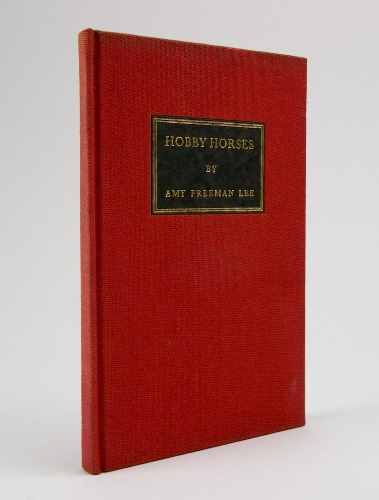 Appraisal: Lee- Hobby Horses Lee Amy Freeman ''Hobby Horses'' Derrydale Press