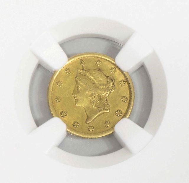 Appraisal: United States O Liberty Head one dollar gold coin housed