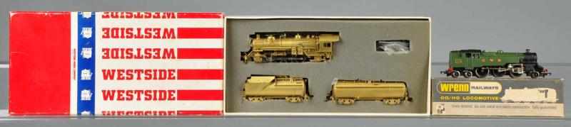 Appraisal: Lot of HO Gauge Train Engines Description Includes one brass