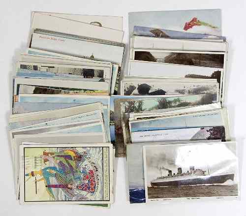 Appraisal: Sundry postcards transport