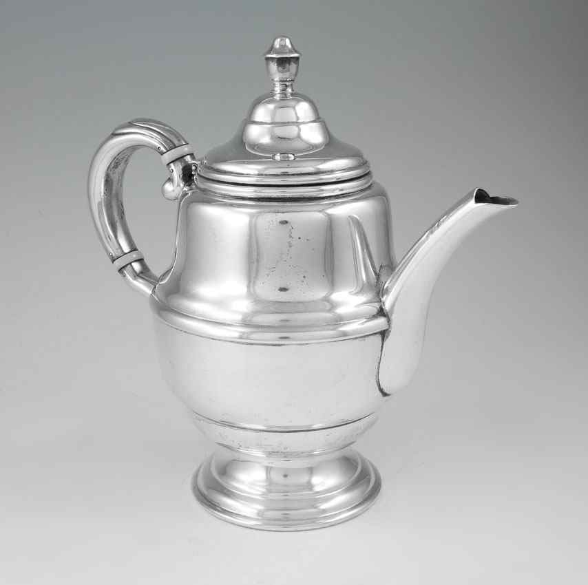 Appraisal: CONCORD STERLING TEAPOT Marked with Concord Silver Co hallmark Sterling