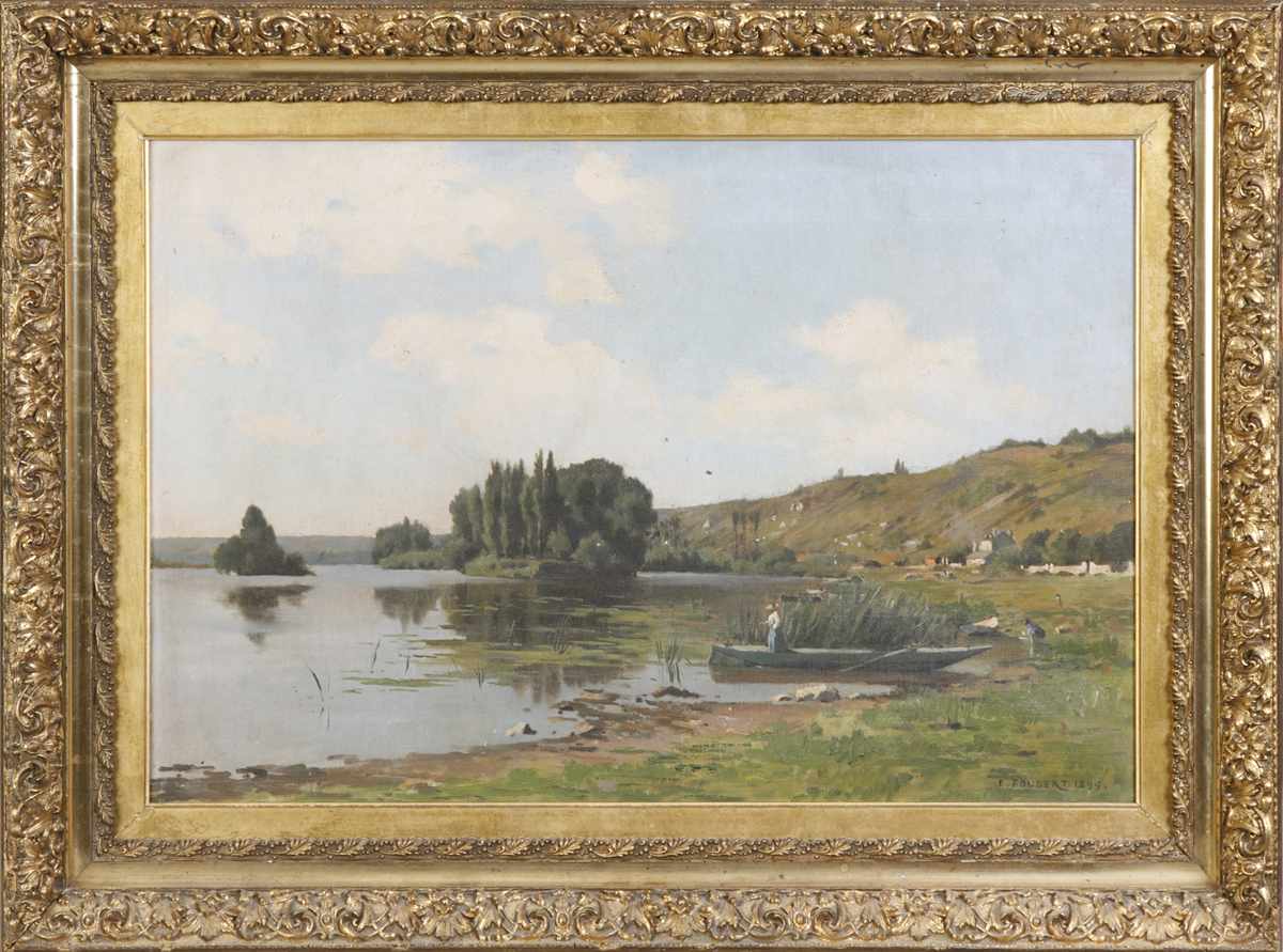 Appraisal: Emile Louis Foubert - Bois de Vetheuil Sgn lower right