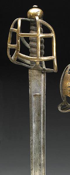 Appraisal: A cavalry trooper's backswordprobably English second half th century Broad