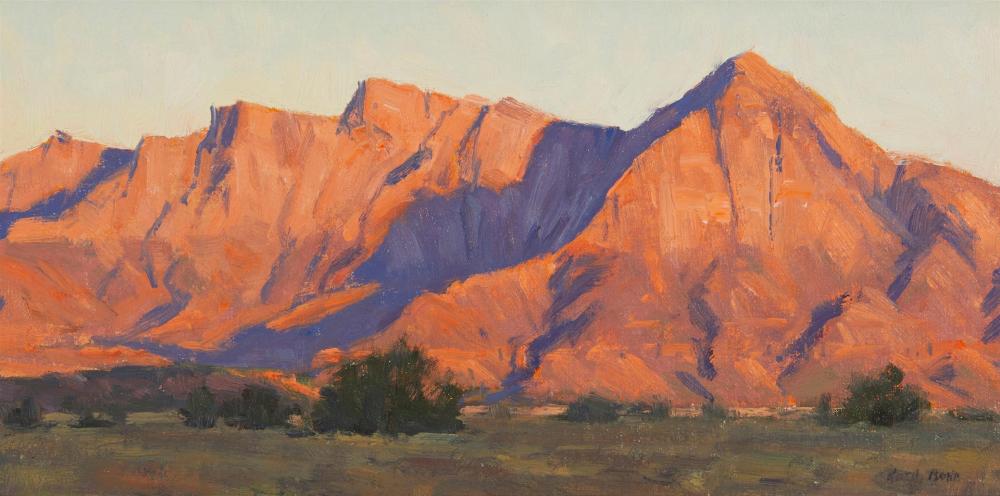 Appraisal: Keith Bond Active th st century Apple Valley Oil on