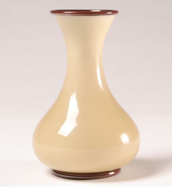 Appraisal: Venini e C possibly designed by Carlo Scarpa Incamiciato vase