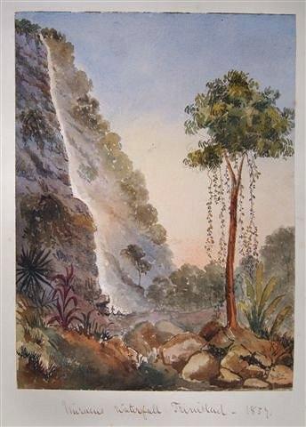 Appraisal: HENRY STRATTON BUSH British th Century 'Miracus sic Waterfall Trinidad