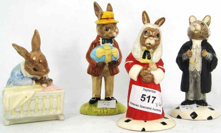 Appraisal: Royal Doulton Bunnykins Lawyer DB Judge DB Mr Bunnykins At