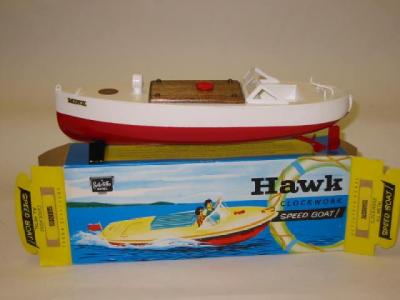 Appraisal: A Minx speedboat white deck with mahogany hatch white and