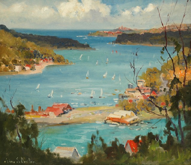 Appraisal: John Loxton - Changing Light Sydney Harbour from Spit Bridge