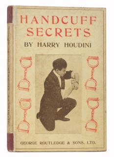 Appraisal: Houdini Harry Handcuff Secrets London George Routledge Publisher s pictorial