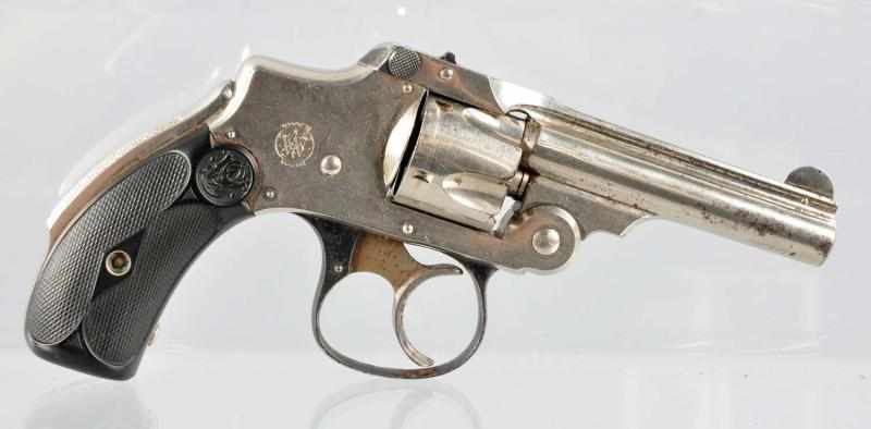 Appraisal: Smith Wesson Safety Hammerless Pistol Description Serial Cal GA S