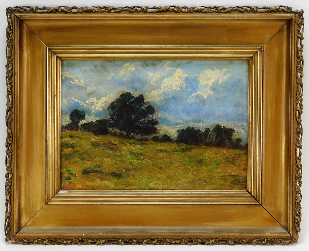 Appraisal: A E SIMS IMPRESSIONIST LANDSCAPE PAINTING United States Early th