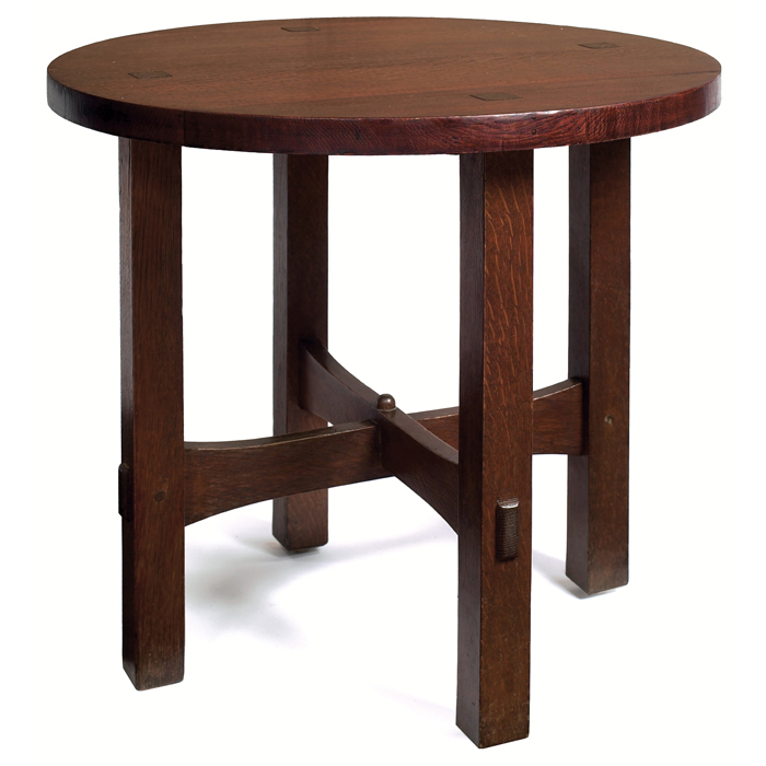 Appraisal: Gustav Stickley Eastwood table