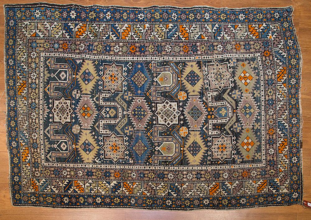 Appraisal: Antique Shirvan Rug approx x Caucasus circa Condition Has some