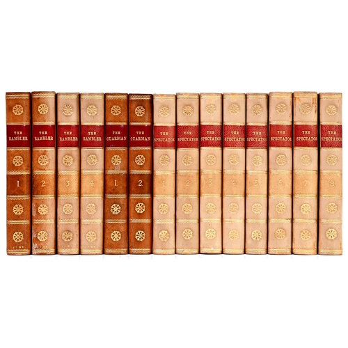 Appraisal: Johnson Samuel - The Rambler tenth edition four volumes portrait