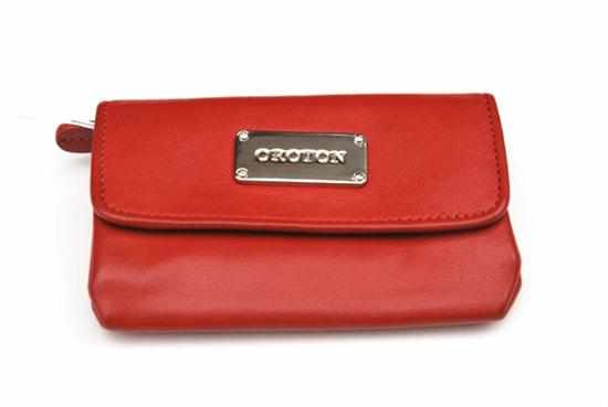 Appraisal: A RED COIN PURSE BY ORORTON