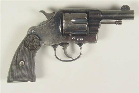 Appraisal: Model Colt New Army Revolver In caliber Retains approximately original