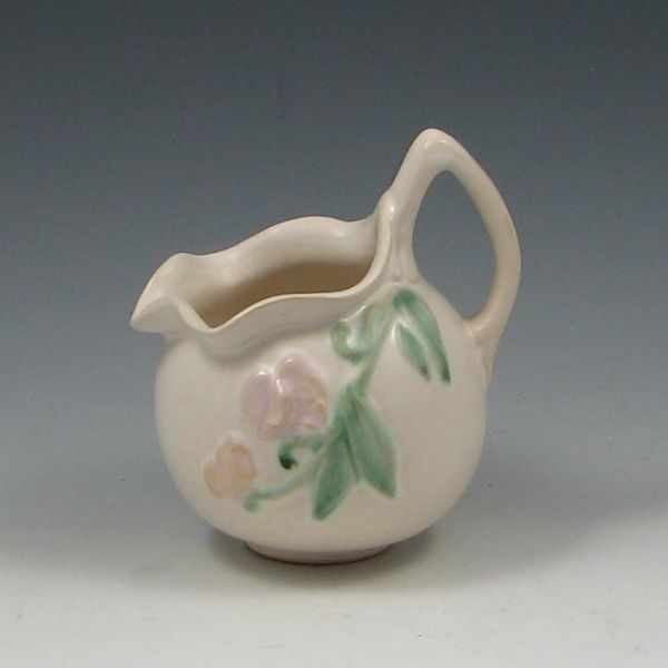 Appraisal: Weller Blossom Pitcher white marked Weller ''h excellent condition