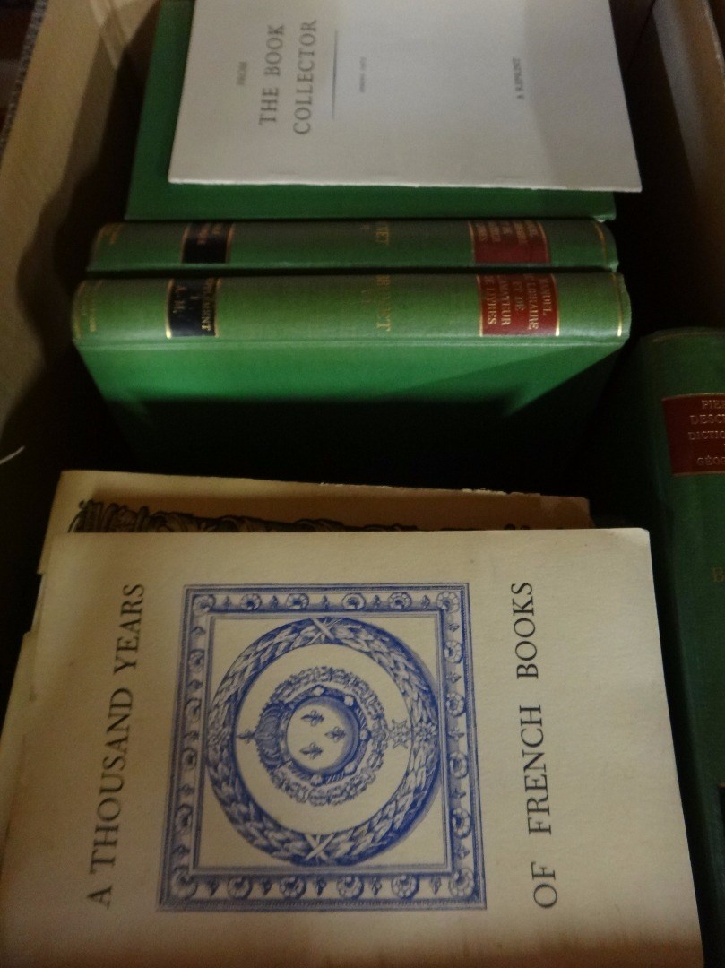 Appraisal: EARLY PRINTED BOOKS Catalogues Related of French Italian interest includes