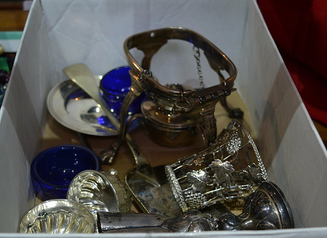 Appraisal: Small collection of miscellaneous silver and other waresincluding a silver