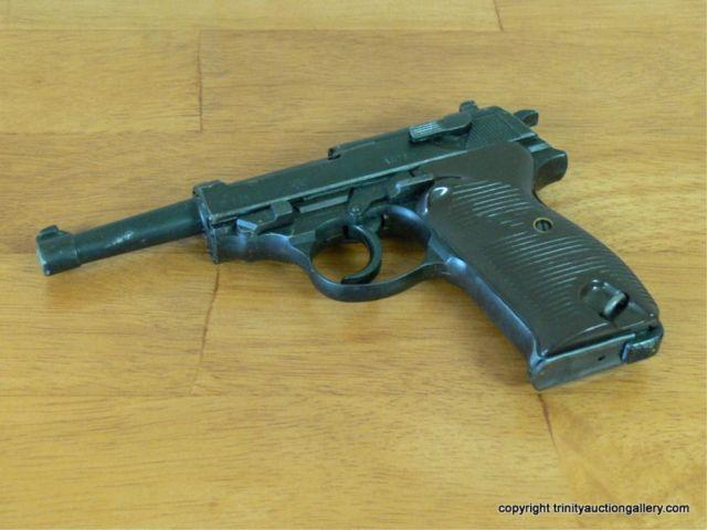 Appraisal: Vintage P Pistol Training Weapon - L K - plugged