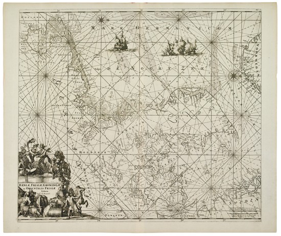 Appraisal: RENARD LOUIS Daniae Frisiae Groningae et Orientalis Frisiae Littora Double-page