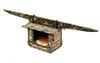 Appraisal: MINIATURE JAPANESE SEDAN CHAIR - Model of Traditional Japanese Traveling