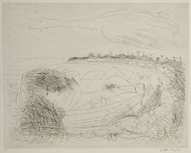 Appraisal: Arthur Boyd - Untitled etching signed 'Arthur Boyd' lower right