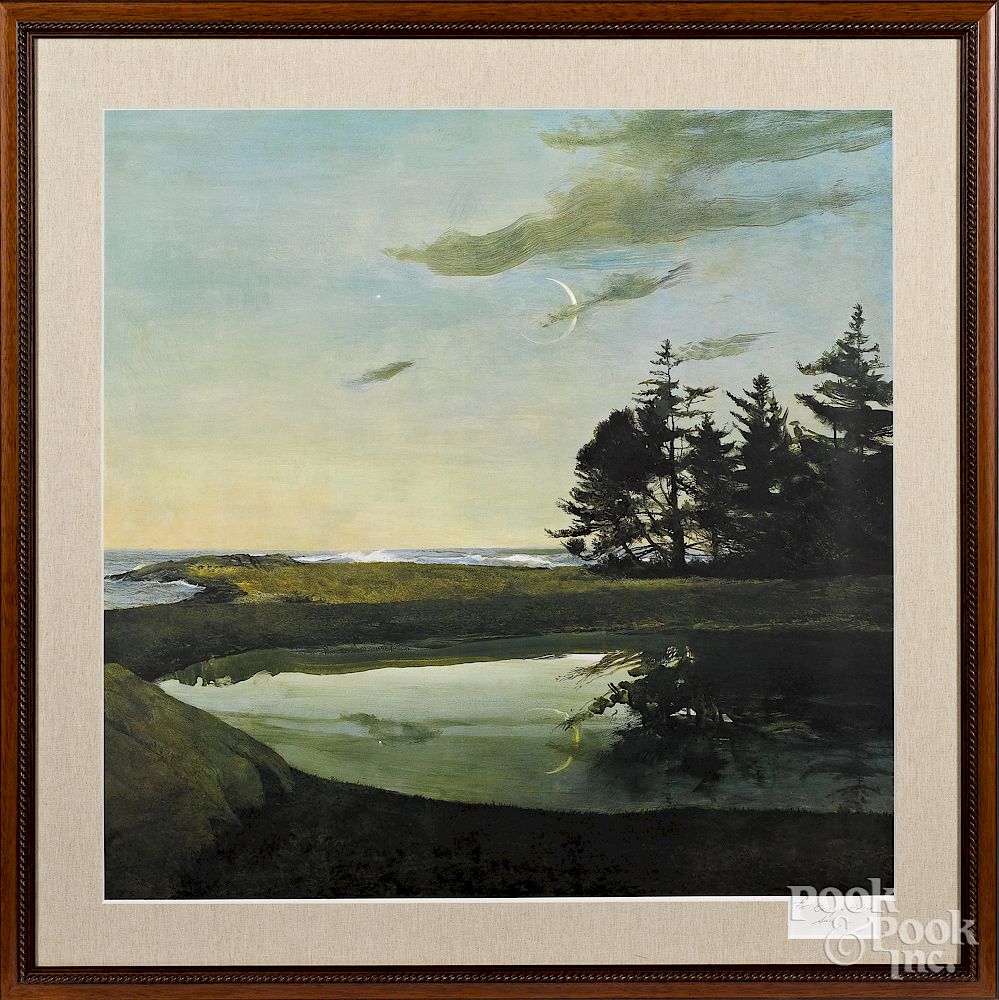 Appraisal: Andrew Wyeth American - Exclusive on Bidsquare Andrew Wyeth American