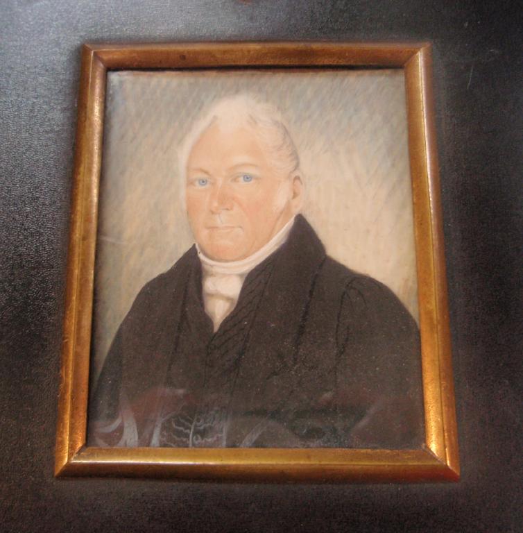 Appraisal: thC School Portrait miniature of a gentleman thought to be