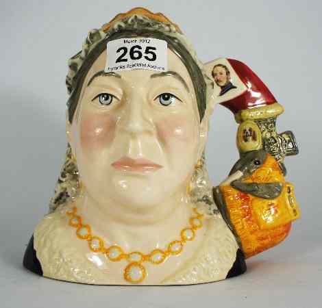 Appraisal: Royal Doulton Large Character Jug Queen Victoria D Limited EditionCharacter