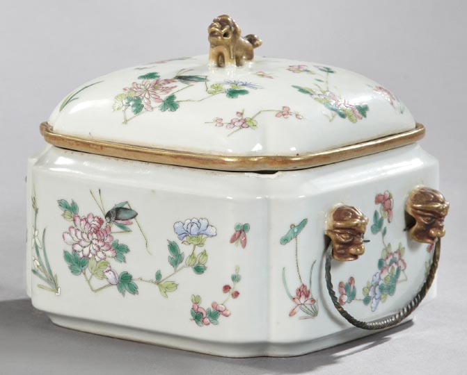 Appraisal: Kuang Hsu Porcelain Covered Food-Warming Tureen fourth quarter th century