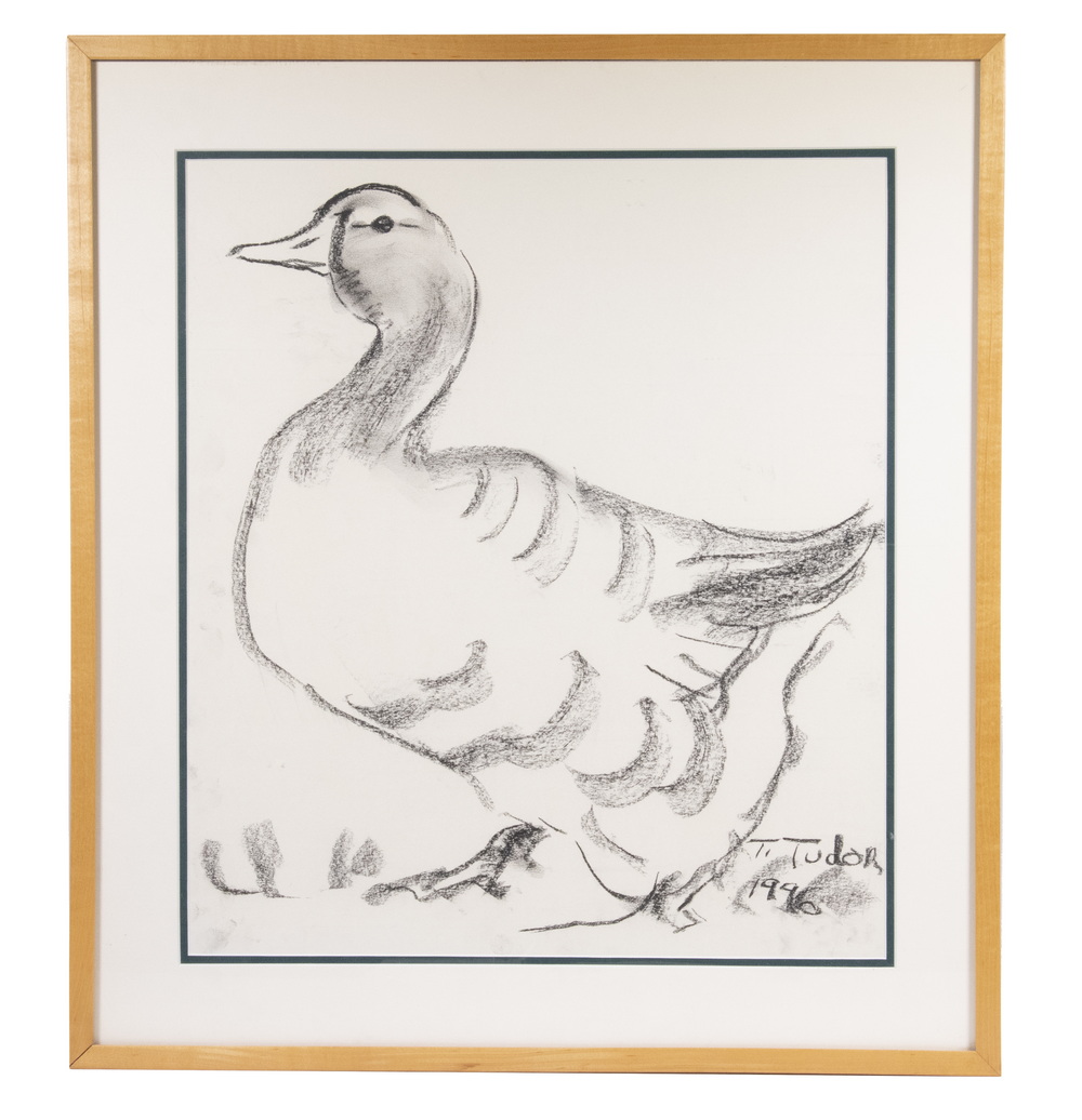 Appraisal: TASHA TUDOR NH VT MA - Alexander the Gander charcoal