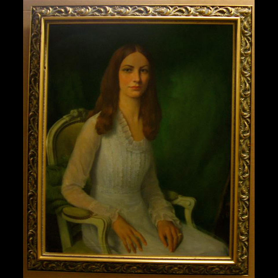 Appraisal: KENNETH KEITH FORBES - CANADIAN YOUNG LADY IN A WHITE