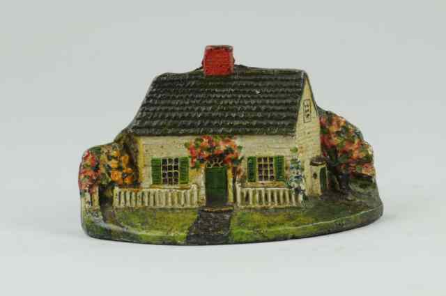 Appraisal: COTTAGE DOORSTOP ''Sarah W Symonds Salem Mass '' Book Example