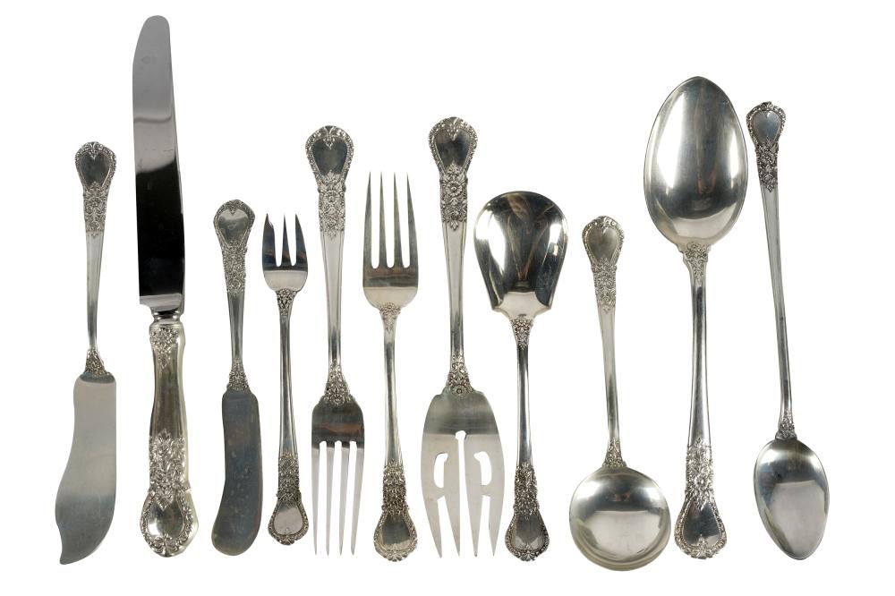 Appraisal: WEIDLICH STERLING PARTIAL FLATWARE SERVICEBallet pattern with maker's marks further