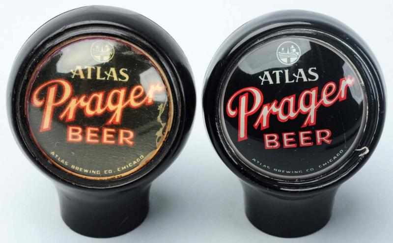 Appraisal: Lot of Atlas Prager Beer Tap Knobs Includes one with