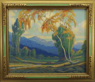 Appraisal: David Stirling American David Stirling Colorado Iowa - Autumnal landscape