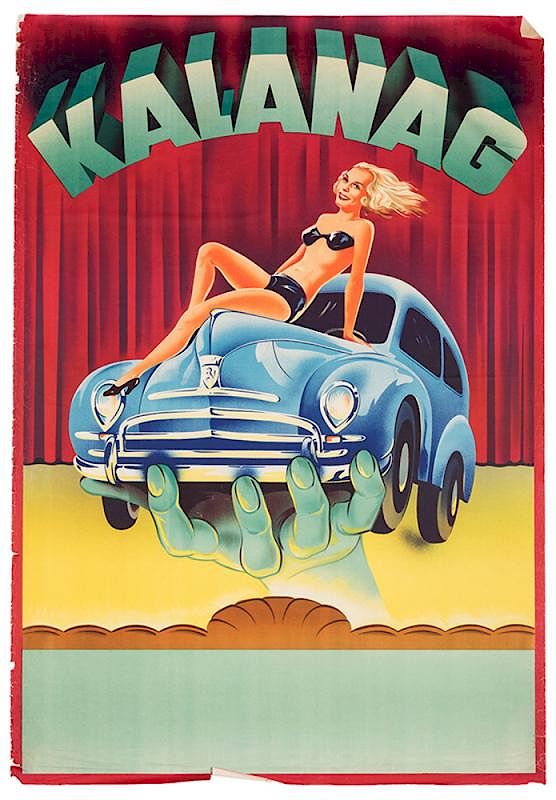 Appraisal: Kalanag Kalanag Helmut Schreiber Kalanag Germany ca One-sheet color poster