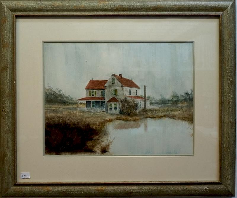 Appraisal: W Smith Original Watercolor W Smith Original Watercolor Description Signed