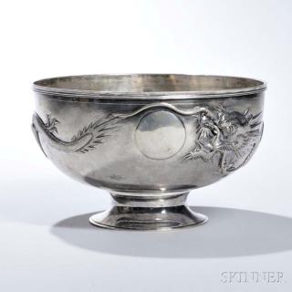 Appraisal: Chinese Export Silver Bowl late th early th century Tuck