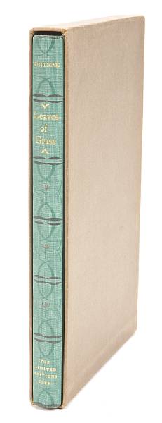 Appraisal: Whitman Walt Leaves of Grass LEC One of