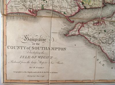 Appraisal: Hampshire Faden William Hampshire or the County of Southampton including