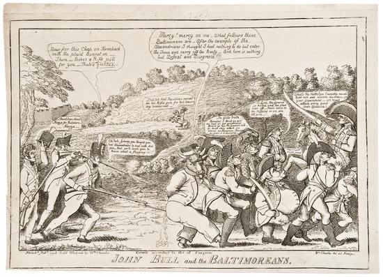 Appraisal: WAR OF -- William CHARLES John Bull and the Baltimoreans