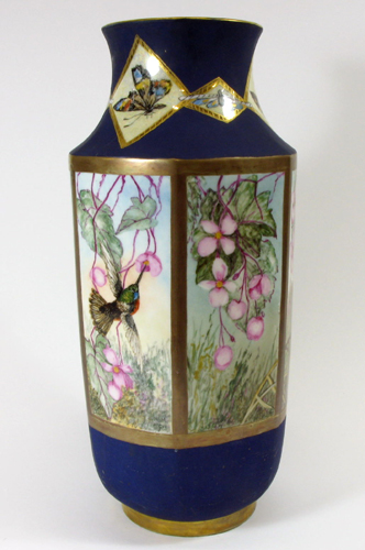 Appraisal: A LIMOGES FRANCE JEAN POUYAT PORCELAIN VASE - in -