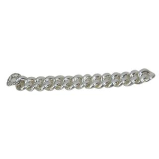 Appraisal: David Yurman Sterling Silver Wide Link Bracelet Signed D Y