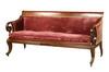 Appraisal: SOFA - New York open arm early th c sofa